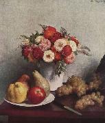 Henri Fantin-Latour Still Life with Flowers Germany oil painting artist